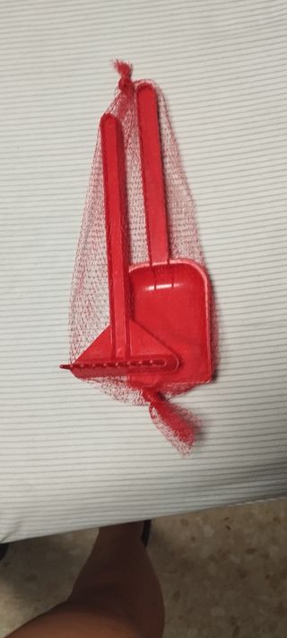 Set de playa rojo
