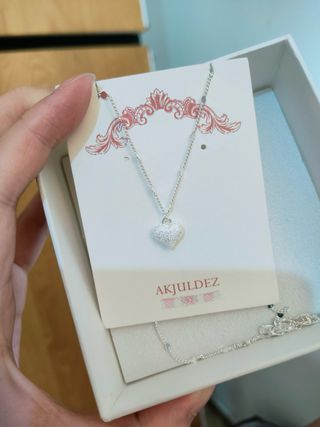 Collana cuore AKJULDEZ argento