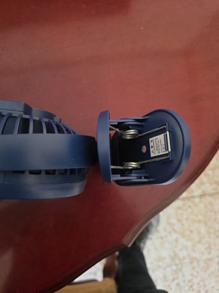 Ventilador portátil con pinza