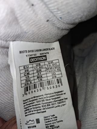 Botas y zapatillas niño