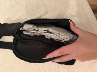 Marsupio oleografico effetto cangiante