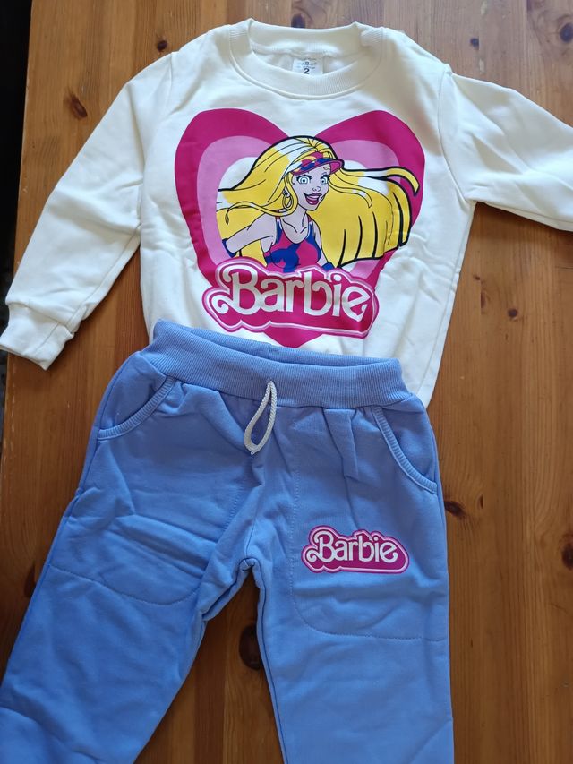 Chándal Barbie Talla 2 años