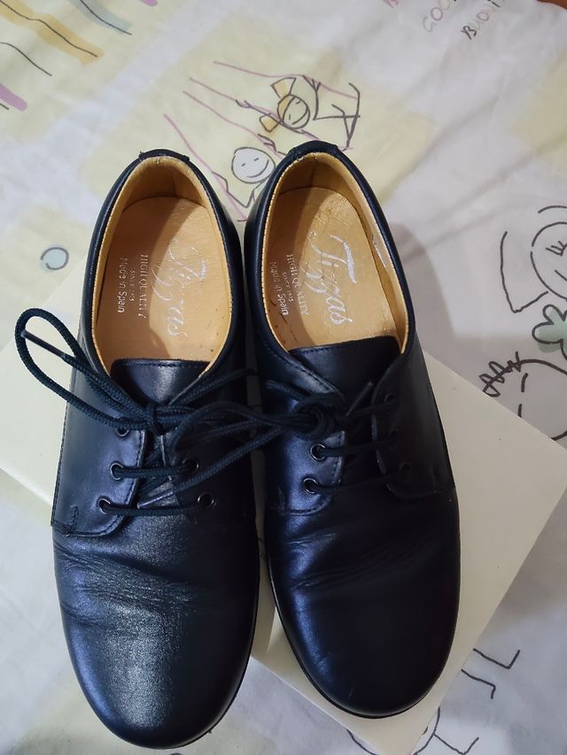 Zapatos comunión Tizzas azules