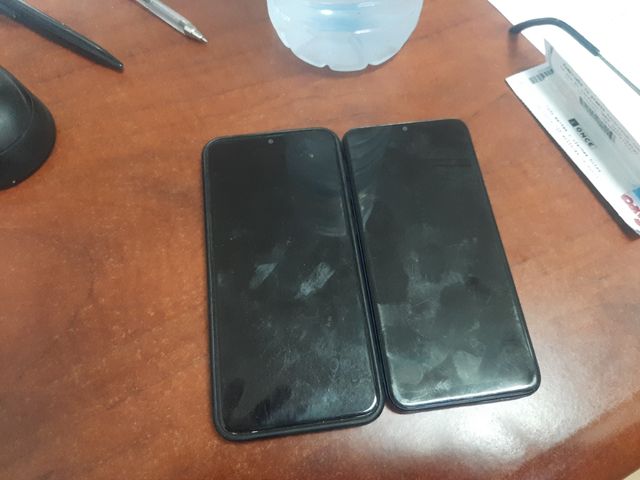 Varios móviles Samsung usados