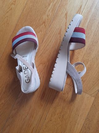 Sandalias de cuña