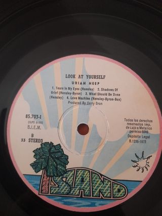 Vinilo Uriah Heep Look At Yourself