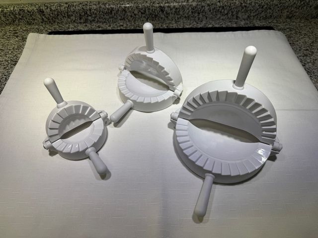 Set 3 Moldes Empanadillas Plástico