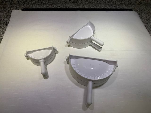 Set 3 Moldes Empanadillas Plástico