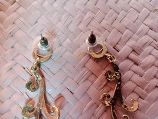 Pendientes largos brillantes