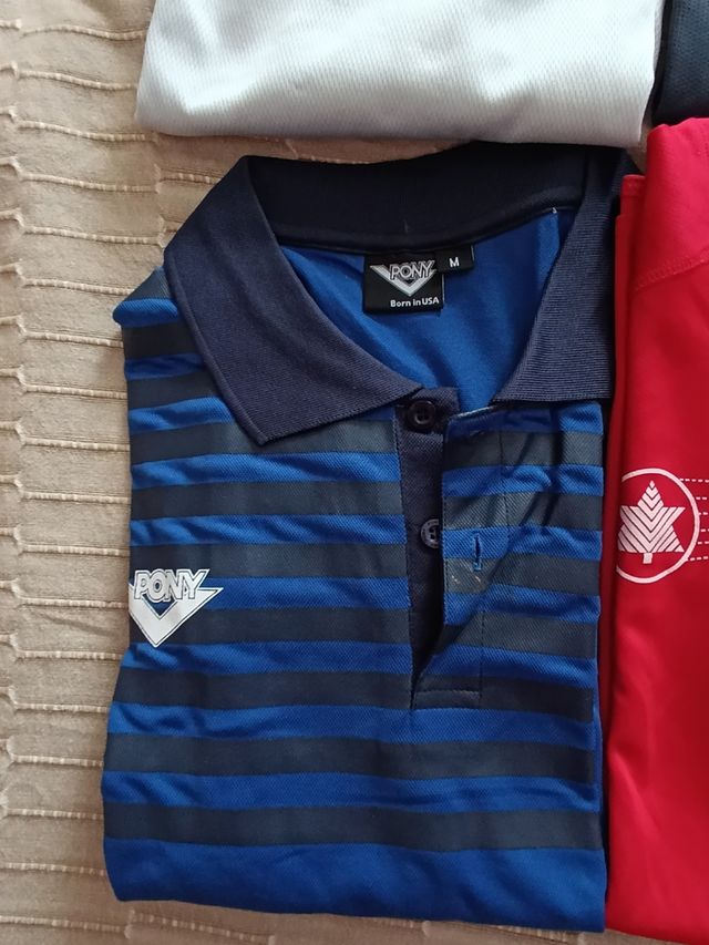 Lot 4 T-shirt sportive taglia M