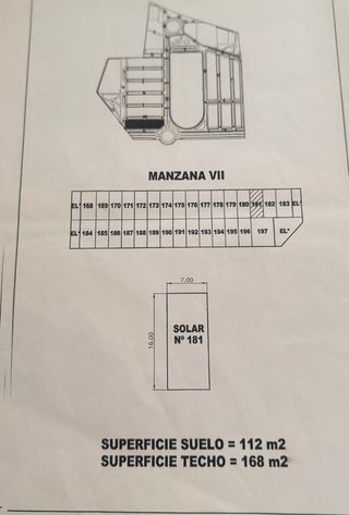 Parcela urbanizable