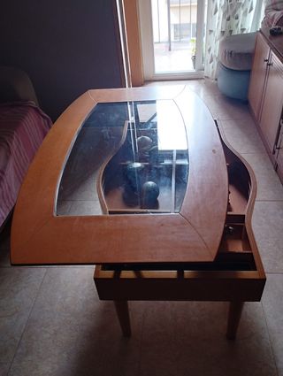 Mesa extensible pequeña para salon