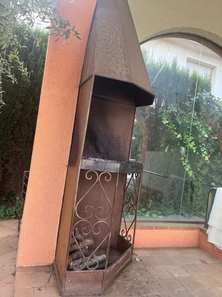 Barbacoa de hierro