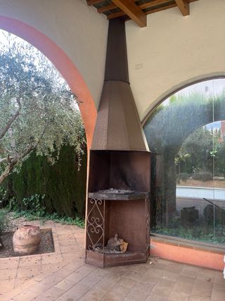 Barbacoa de hierro