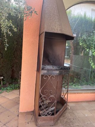 Barbacoa de hierro