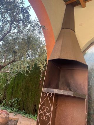 Barbacoa de hierro