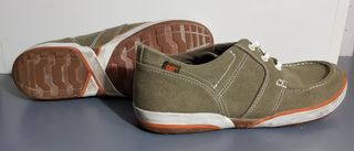 Zapatos casuales hombre verde oliva