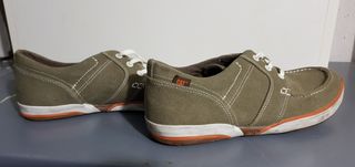 Zapatos casuales hombre verde oliva