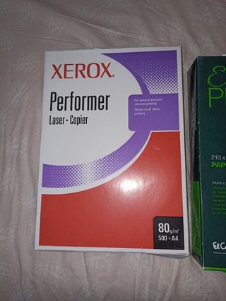4 Paquetes 500 hojas A4 80g Xerox, Logic, Kanguros