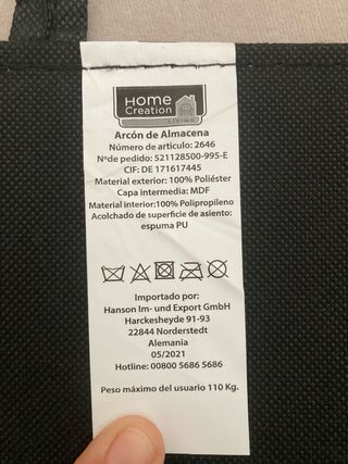 Caja baúl de almacenaje gris