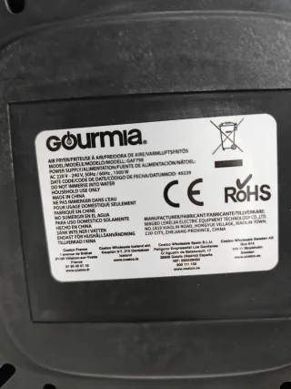 Freidora de aire Gourmia