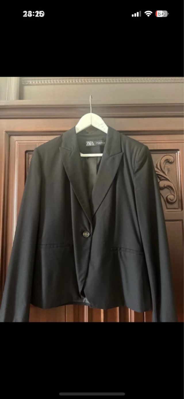 Blazer Zara Negro