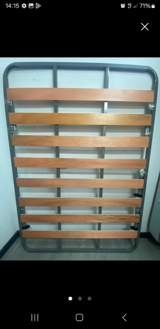 Somier 135x190 con patas
