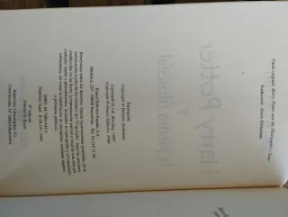 Harry Potter y la Piedra Filosofal