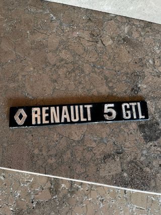Emblema Renault 5 GTL Original