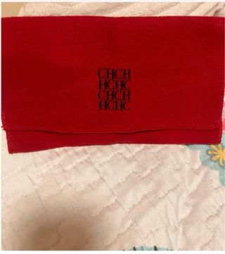 Monedero Carolina Herrera CH Beige/Marrón