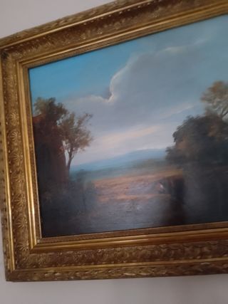 Cuadro pintura decimonónica