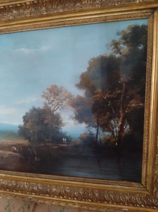 Cuadro pintura decimonónica