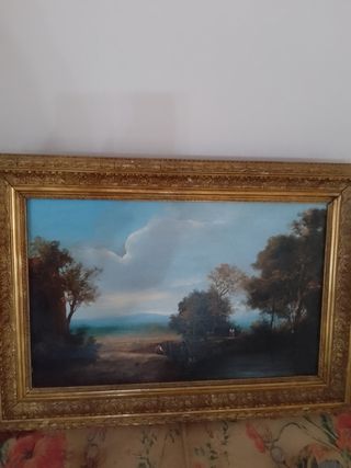 Cuadro pintura decimonónica