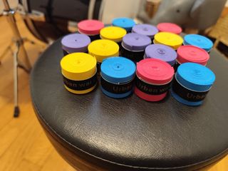 16x Overgrip per racchette colorati