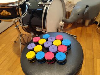 16x Overgrip per racchette colorati