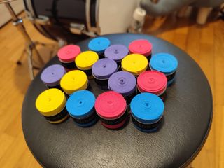 16x Overgrip per racchette colorati
