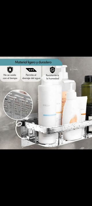 Pack de 6 estanterías sin taladro
