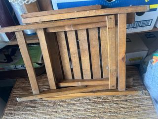 Sedia pieghevole in legno