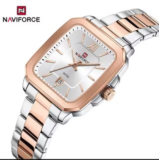 Reloj Naviforce Hombre Dorado y Plateado