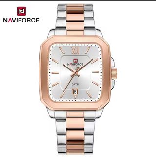 Reloj Naviforce Hombre Dorado y Plateado