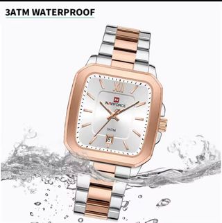 Reloj Naviforce Hombre Dorado y Plateado