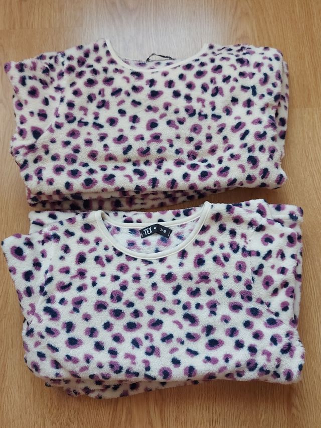 Lote 2 pijamas invierno T7-8