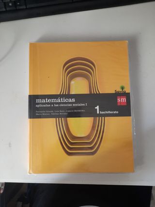 Matemáticas aplicadas a las ciencias sociales I...