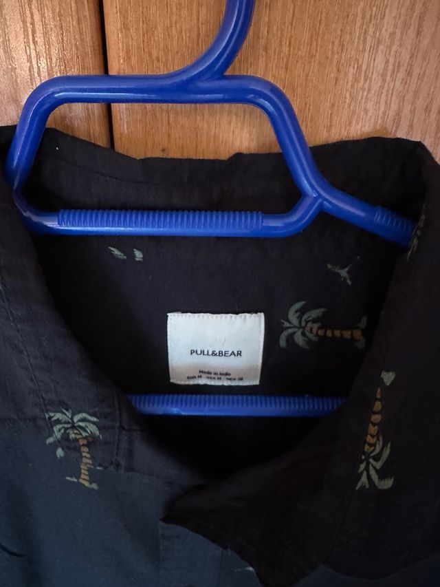 Camisa estampado palmeras