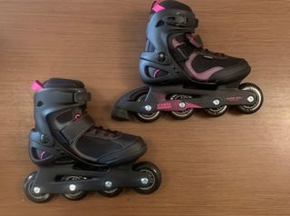 Patines Oxelo Active Fit3 T37 + Accesorios