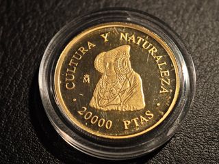 Moneda de Oro Dama de Elche para coleccionistas