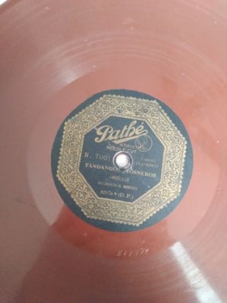 Disco de pizarra flamenco y sevillanas