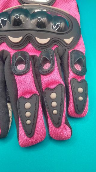 Guantes Moto Mujer Ironride Rosado -  Nuevos