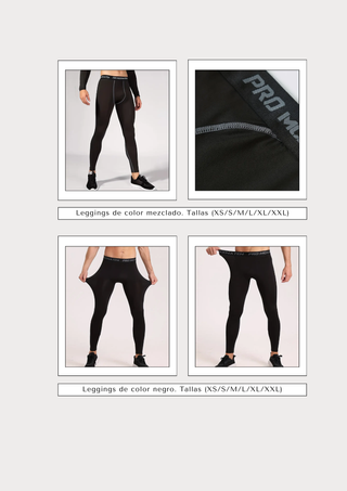 Pantalones Térmicos PRO MCKENATEN Hombre Negros