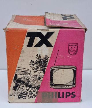 TV Philips Vintage TX 12B810/00Z Arancione